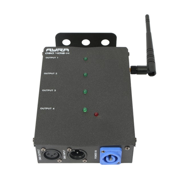 Ayra OSO 4DIS-H 4-weg DMX splitter met wireless functie