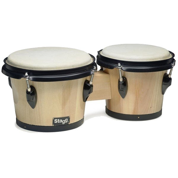 Stagg BW-100-N 6.5 en 7.5 inch houten bongo