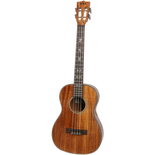 Kala KA-ASAC-B Solid Acacia Bariton Ukelele met koffer