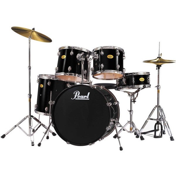 Pearl TGC605/C31 Target Series Jet Black 5-delig drumstel