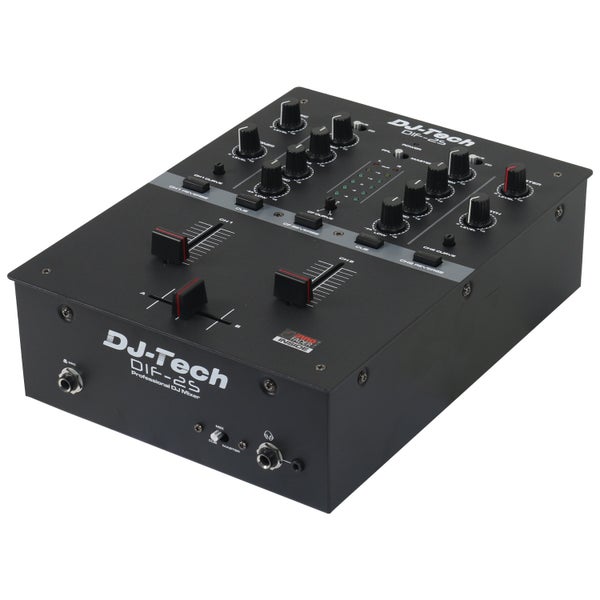 DJ Tech DIF-2S Black DJ mixer