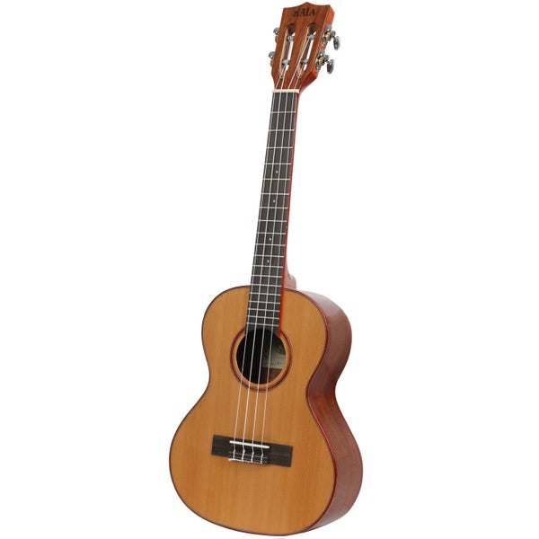 Kala KA-ATP-CTG Solid Cedar Top Acacia Tenor Ukelele met tas