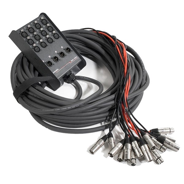 Proel EBN1204 XLR multikabel 12-weg 25 meter