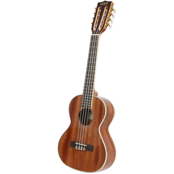 Kala KA-8 Gloss Mahogany Tenor Ukulele 8-snarig met tas