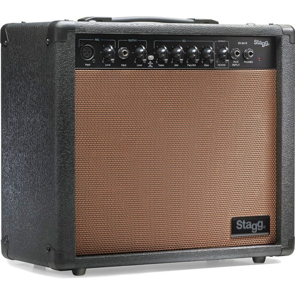Stagg 20 AA R (EU) versterker voor akoestische gitaar