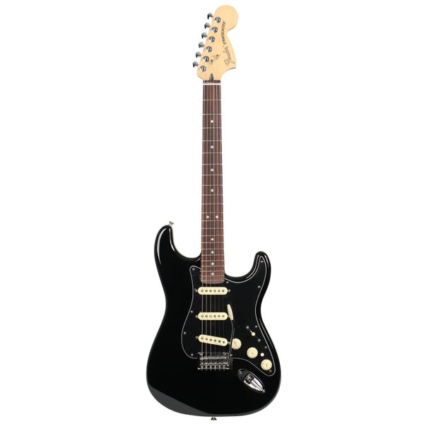 Fender Deluxe Stratocaster Black met gigbag
