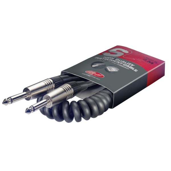 Stagg SGCC6 DL instrumentkabel gekruld 6 meter