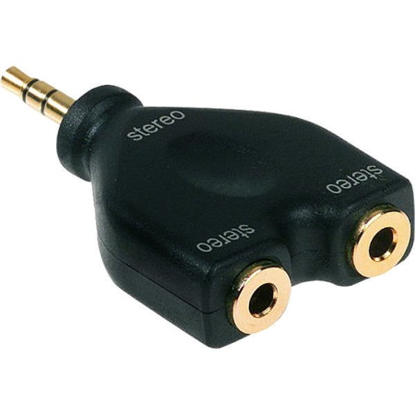 Proel DHPA140 adapterplug stereo mini-jack - 2x stereo mini-jack