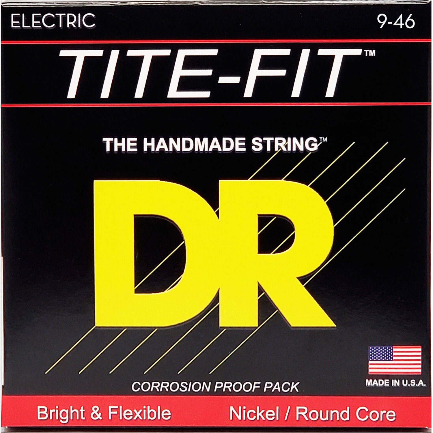 DR Strings LH-9 Tite Fit Lite strängset till akustisk gitarr