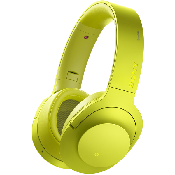 Sony MDR-100ABNY gele Bluetooth hoofdtelefoon