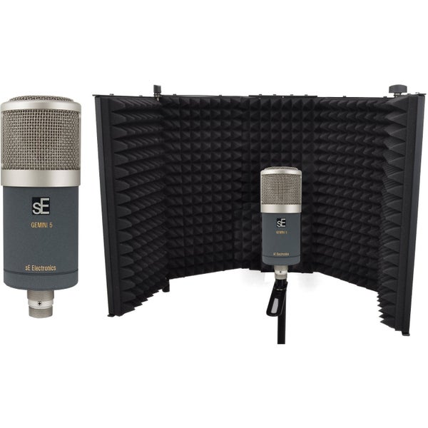 SE Electronics Gemini 5 condensator microfoon met scherm