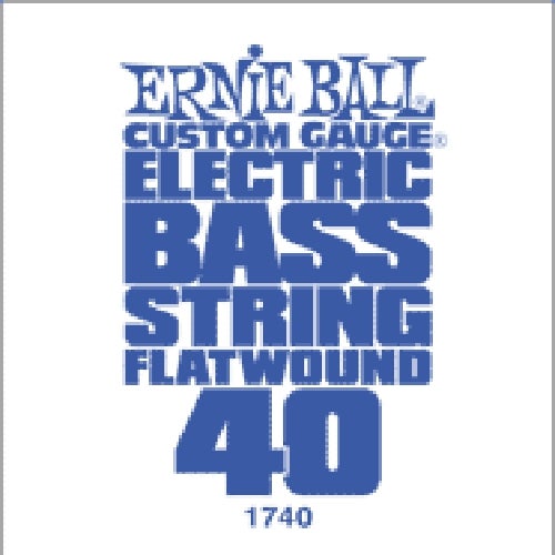 Ernie Ball 1740 flatwound .040 snaar voor elektrische basgitaar