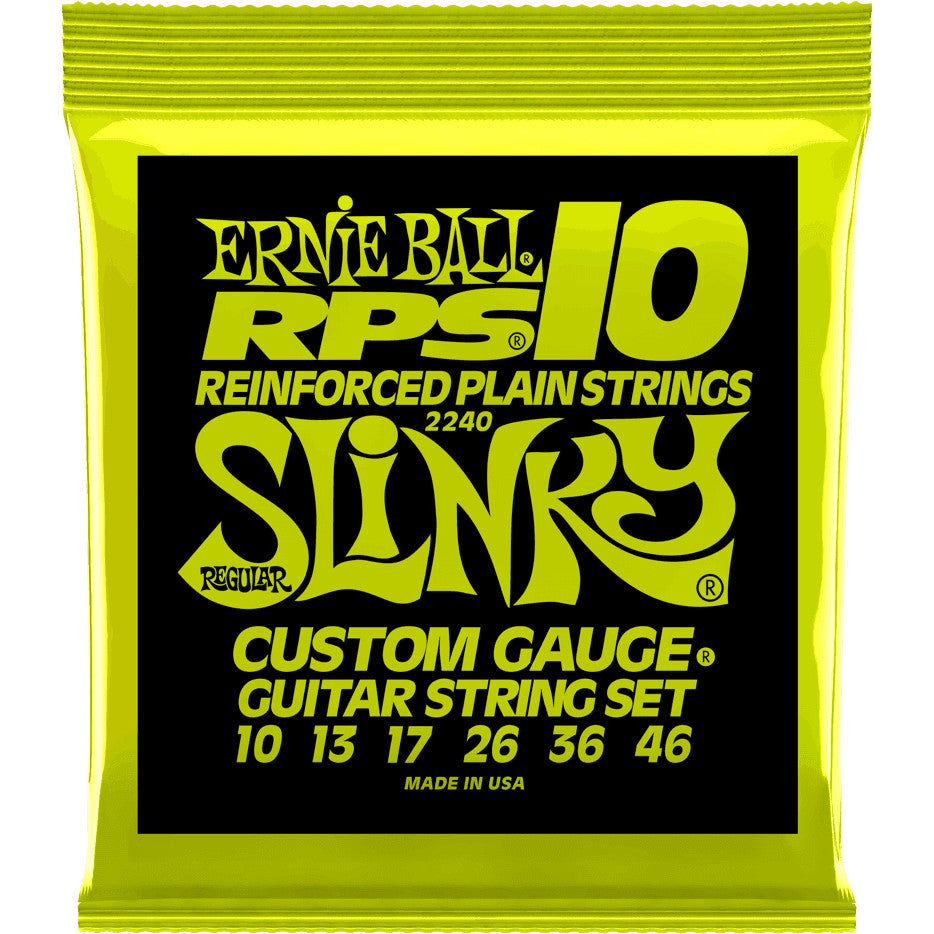 Ernie Ball 2240 Reinforced Regl. Slinky 010-046 strängset