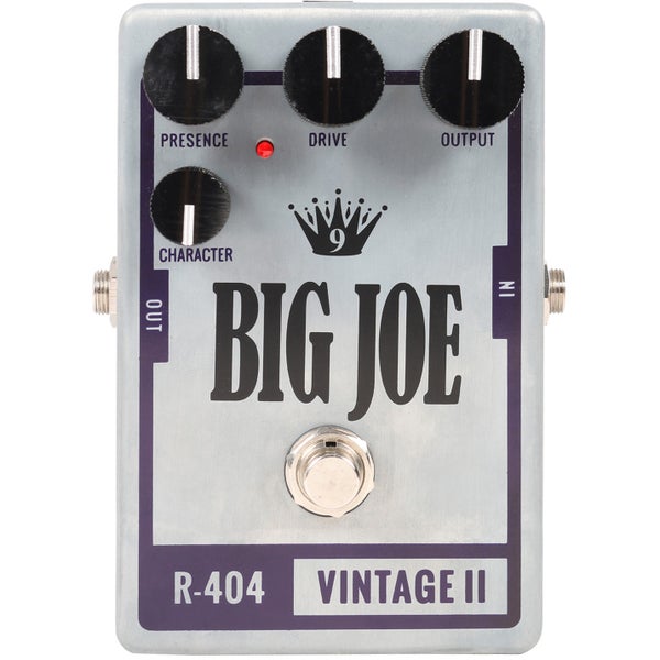 Big Joe R-404 Vintage II (Raw) overdrive-pedaal