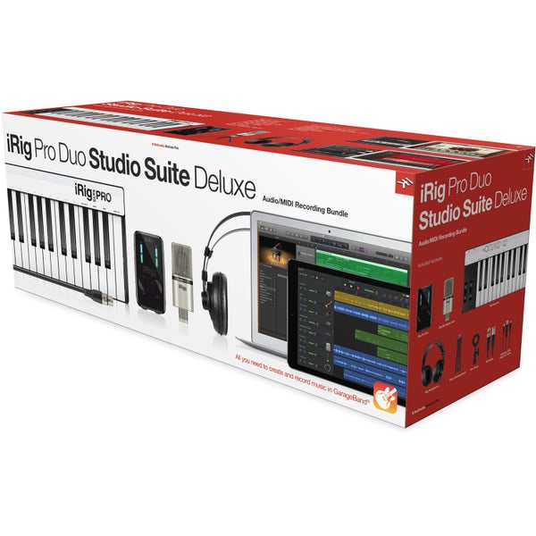 IK Multimedia iRig Pro Duo Studio Suite Deluxe producer set