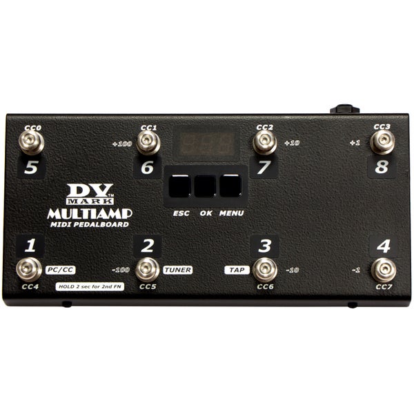 DV Mark MULTIAMP MIDI Pedalboard