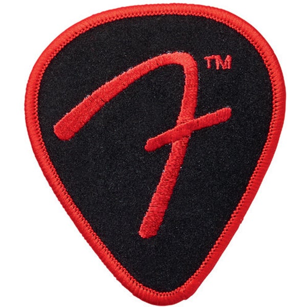 Fender 'F' Pick kleding-patch