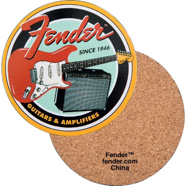 Fender Vintage Guitar and Amp onderzetters (set van 4)