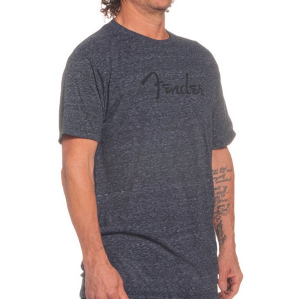 Fender Spaghetti Logo T-shirt Dark Grey maat S