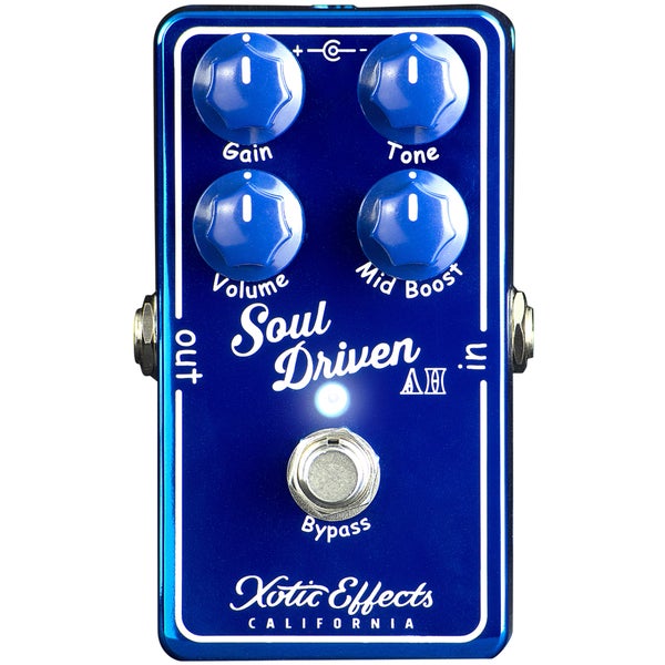 Xotic Soul Driven AH Limited Edition overdrive-pedaal
