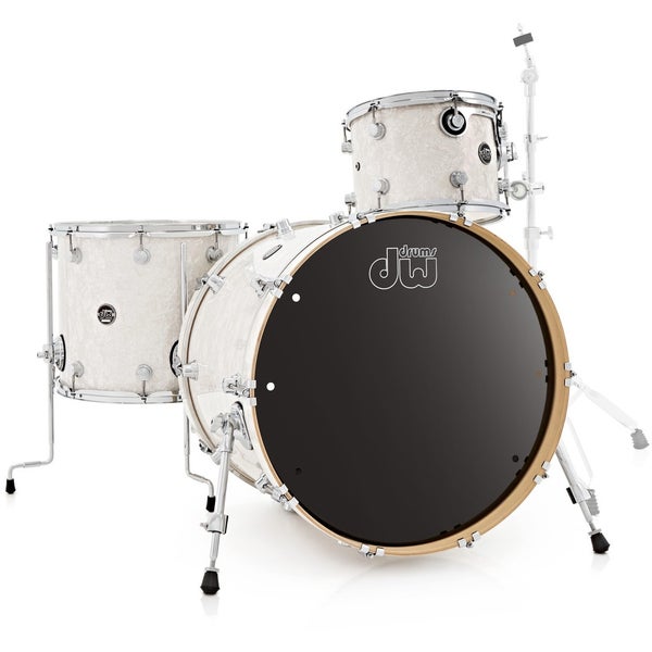 DW Drums Performance White Marine Pearl 22 3-delige shellset