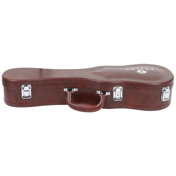 Fazley UC-21ATDB koffer voor archtop sopraan ukelele donkerbruin