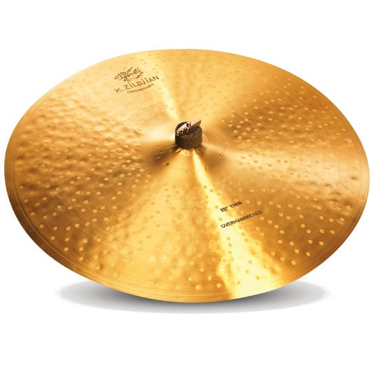 Zildjian K1101 K Family 22 inch Constantinople Thin Ride Overhammered