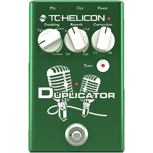 TC Helicon Duplicator zang-effectpedaal