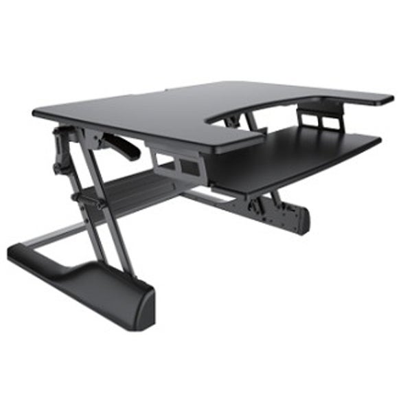 NewStar NS-WS100BLACK verstelbaar studiobureau zwart
