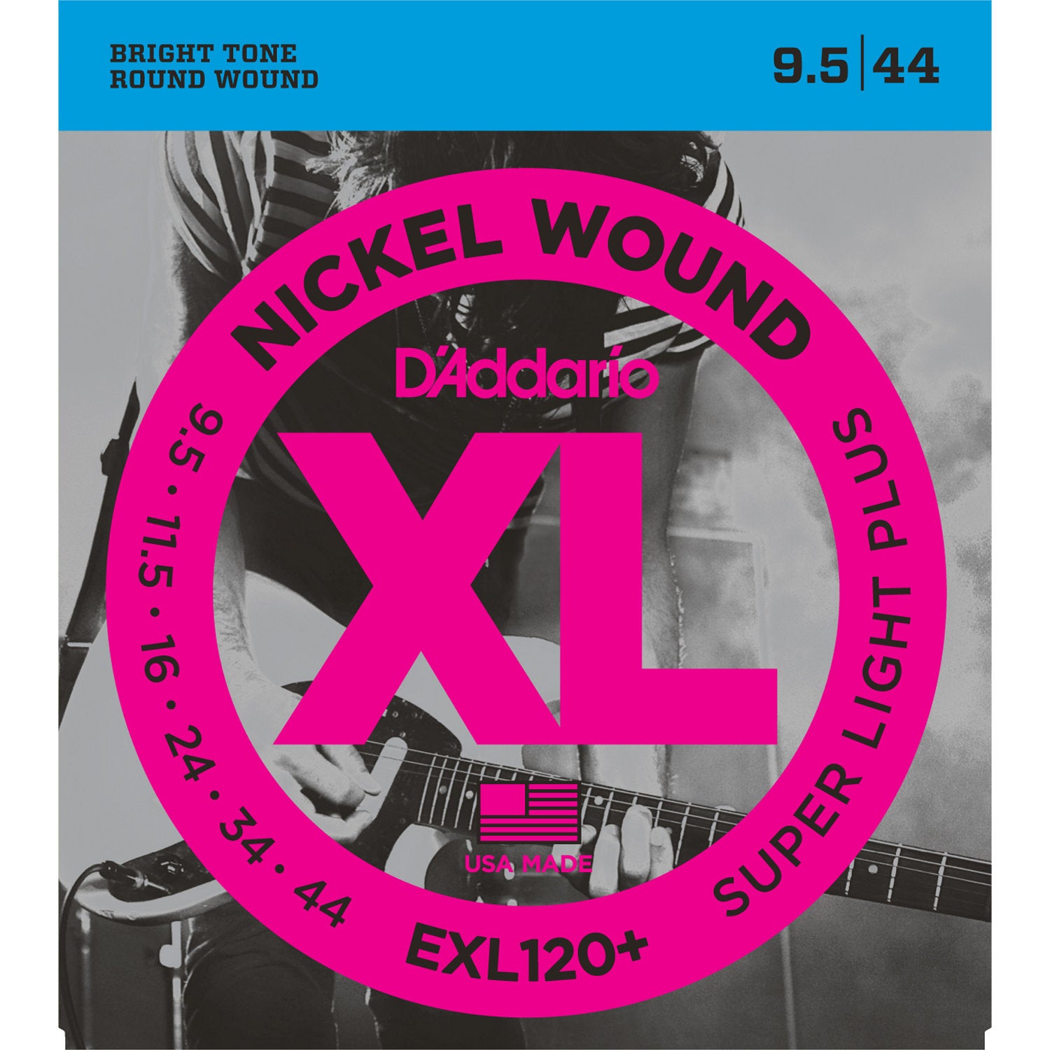 D'Addario EXL120+ strängset till elgitarr