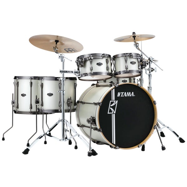 Tama Superstar HD Maple Satin Arctic Pearl 5-delige shellset