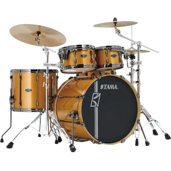 Tama Superstar HD Maple Golden Yellow Metallic 4-delige shellset