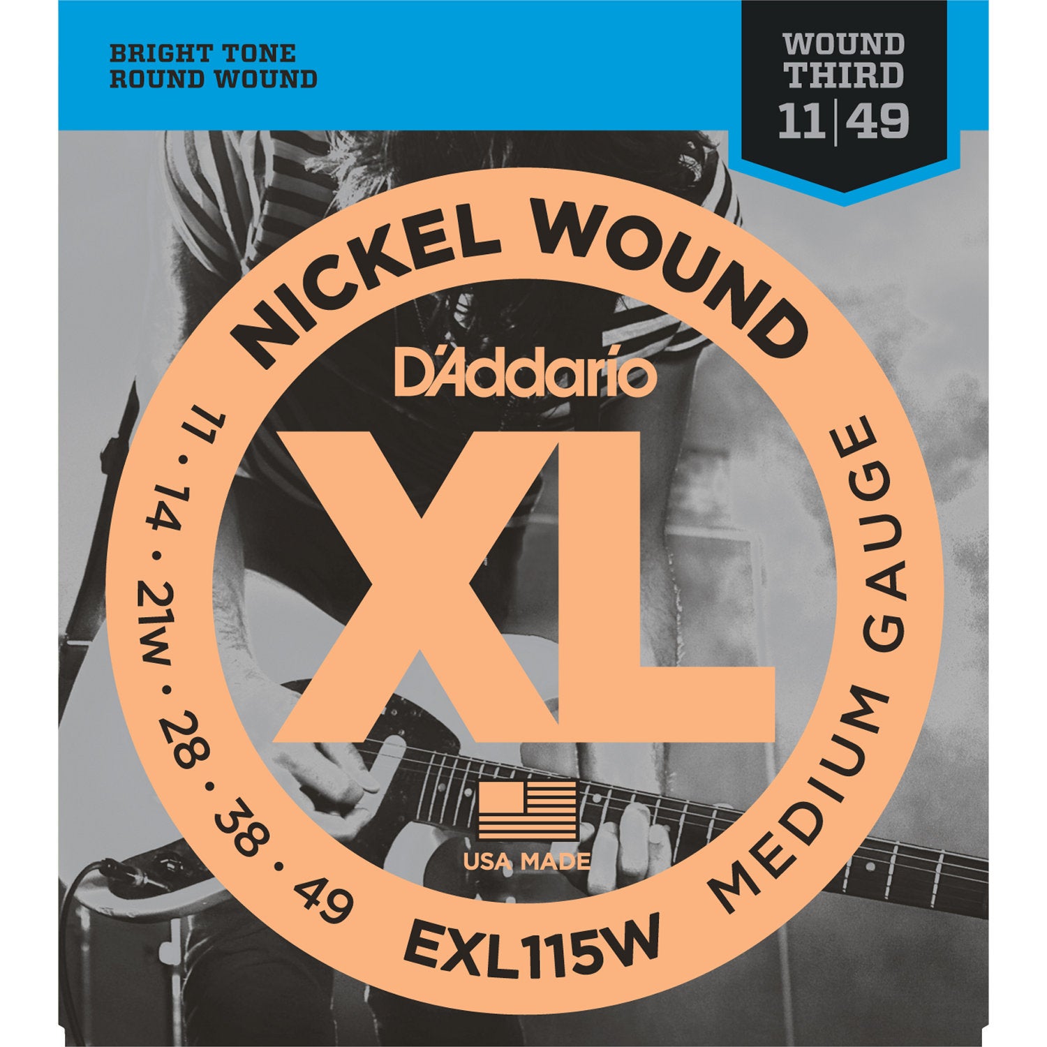 D'Addario EXL115W Förförstärkare till akustisk gitarr