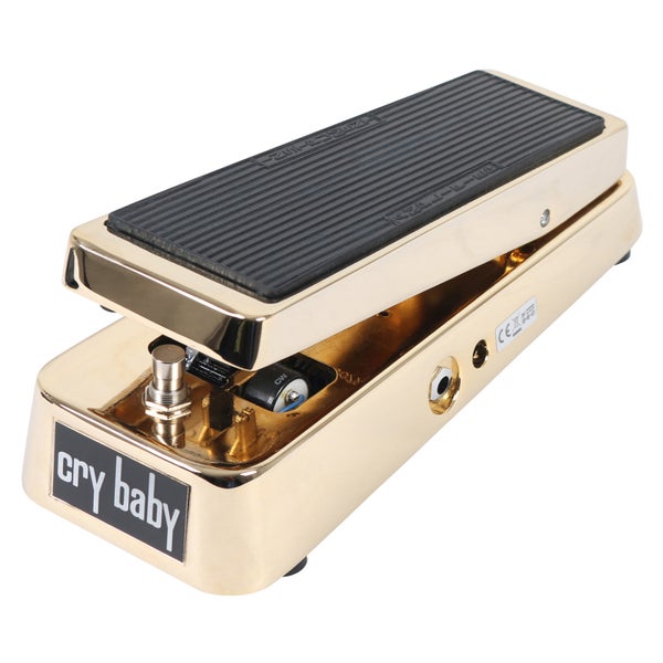 Dunlop GCB95G 50th Anniversary Cry Baby Wah 24-karaats verguld