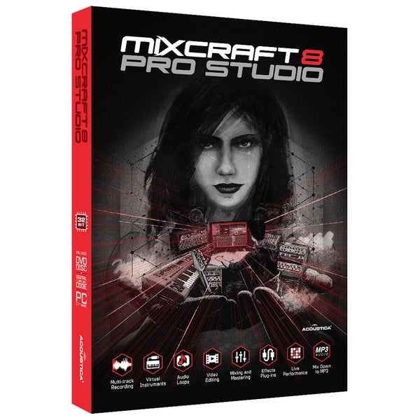 Acoustica Mixcraft 8 Pro Studio DAW-software (download)