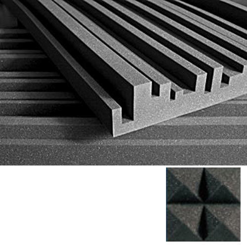 Auralex Studiofoam Metro CHA Charcoal 24x48x4 absorber grijs (per stuk)