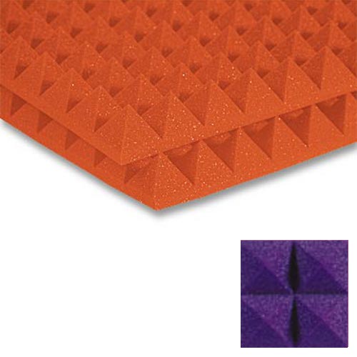Auralex Studiofoam Pyramid PUR Purple 24x48x2 absorber paars (per stuk)