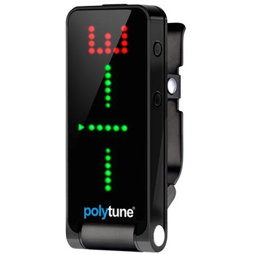 TC Electronic PolyTune Clip Black polyfoon stemapparaat
