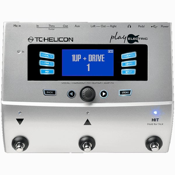 TC Helicon Play Electric effect voor zang en elektrische gitaar