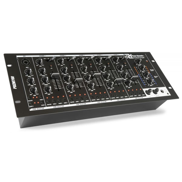 Power Dynamics PDZM700 6-kanaals zone mixer