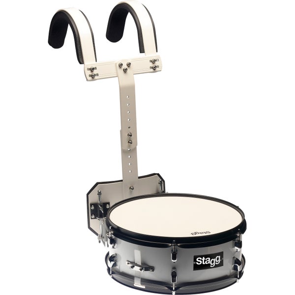 Stagg MASD-1455 14x5.5 inch marching snaredrum met draagharnas