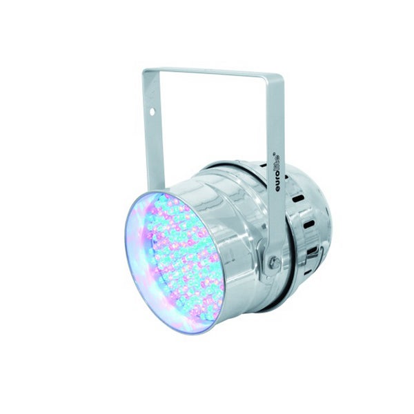 Eurolite LED Par 64 RGBA spot DMX zilver
