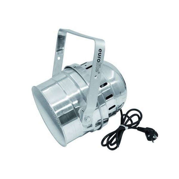 Eurolite LED Par 64 RGB spot zilver