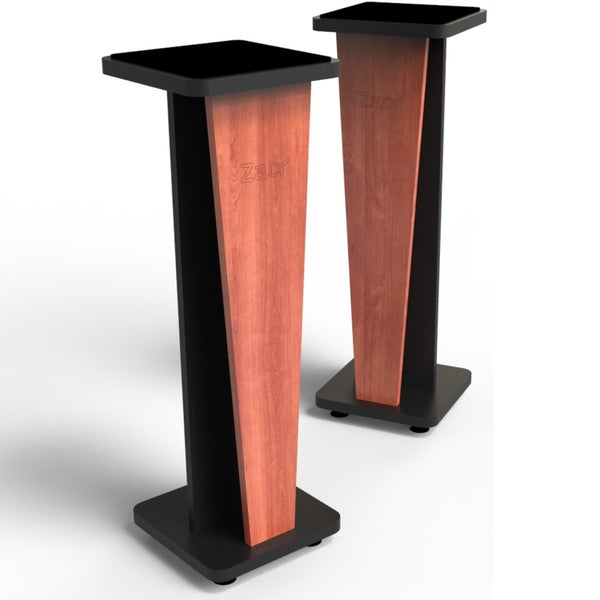 Zaor Miza Stand V36 Black Cherry monitorstatieven (set van 2)