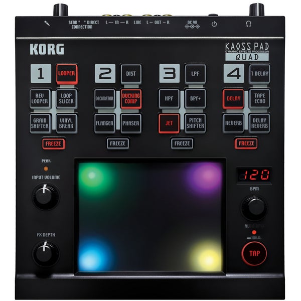 Korg Kaoss Pad Quad DJ effect controller