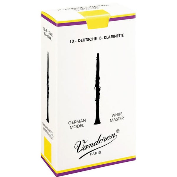 Vandoren White Master 3 Bb-Clarinet rieten (10 stuks)