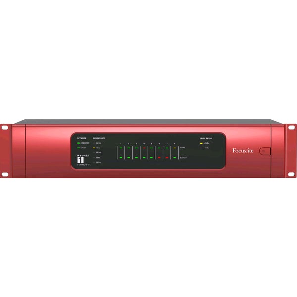 Focusrite Pro RedNet 1 8-channel I/O AD/DA Netwerk converter