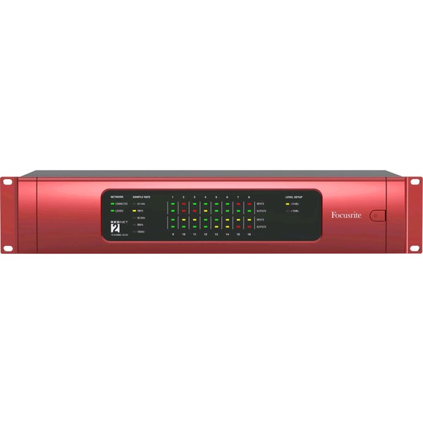 Focusrite Pro RedNet 2 16-channel I/O AD/DA Netwerk converter