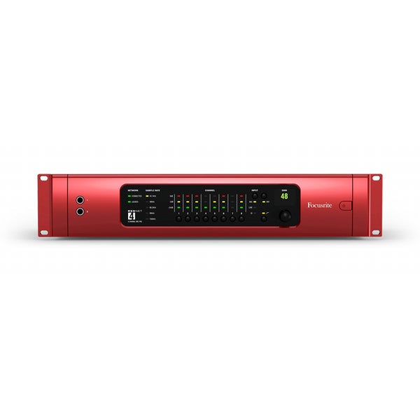 Focusrite Pro RedNet 4 8-ch preamp met AD Netwerk converter