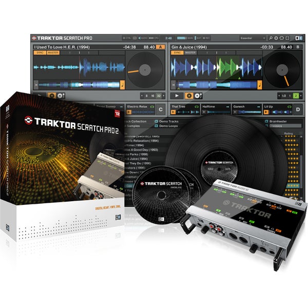 Native Instruments Traktor Scratch A10 DJ softwarepakket